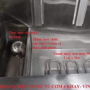Tủ Nấu Cơm Điện 4 Khay Tự Động Nấu 15Kg Gạo VinSun