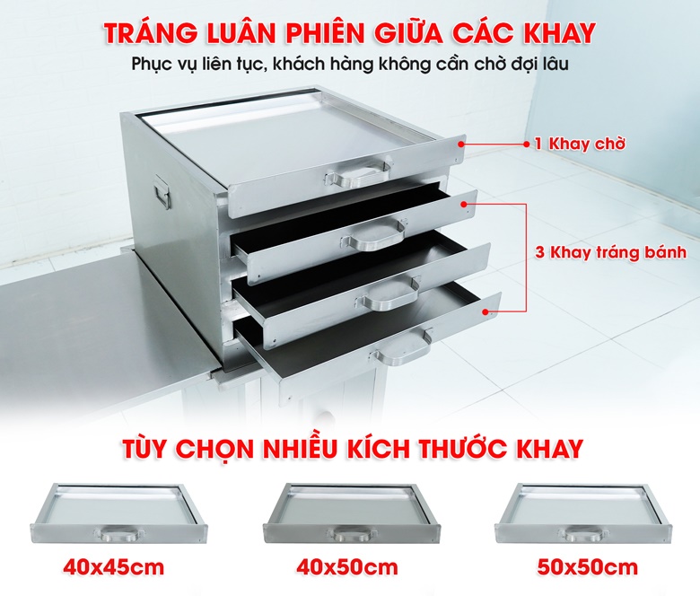 MÁY TRÁNG BÁNH CUỐN BẰNG KHAY VINSUNCOM MÁY TRÁNG BÁNH CUỐN BẰNG KHAY VINSUNCOM