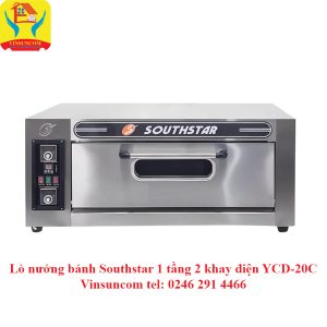 LÒ NƯỚNG BÁNH SOUTHSTAR 1 TẦNG 2 KHAY ĐIỆN YXD-20C