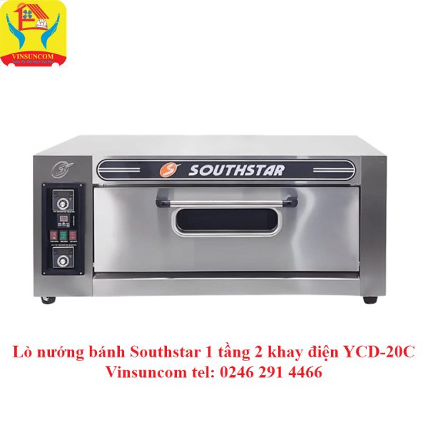 LÒ NƯỚNG BÁNH SOUTHSTAR 1 TẦNG 2 KHAY ĐIỆN YXD-20C