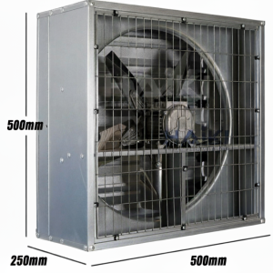 Quạt Thông Gió Vuông Công Nghiệp V500 Âm Tường Vinsuncom