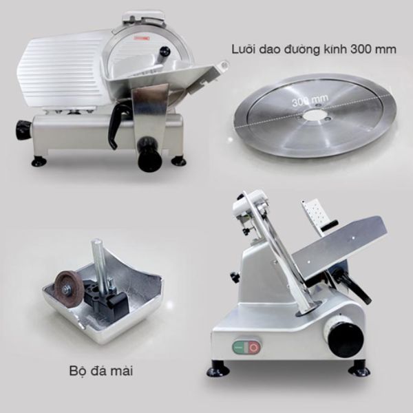Máy Thái Thịt Chín Thịt Đông Lạnh ES300 Phân Phối Bởi Vinsun Máy Thái Thịt Chín Thịt Đông Lạnh ES300 Phân Phối Bởi Vinsun