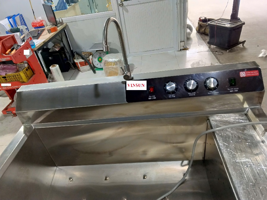 Máy Sục Ozone Và Gia Nhiệt Chậu Đơn 1M2 Rửa Củ Quả Thịt Cá Đa Năng VinSun Máy Sục Ozone Và Gia Nhiệt Chậu Đơn 1M2 Rửa Củ Quả Thịt Cá Đa Năng VinSun